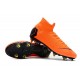 Nike Chaussure Mercurial Superfly VI Elite SG-Pro AC Orange Noir