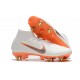 Nike Chaussure Mercurial Superfly VI Elite SG-Pro AC Blanc Orange