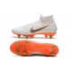 Nike Chaussure Mercurial Superfly VI Elite SG-Pro AC Blanc Orange