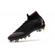 Nike Chaussure Mercurial Superfly VI Elite SG-Pro AC Noir Orange