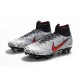 Nike Neymar Mercurial Superfly VI Elite SG-Pro AC Blanc Noir Rouge