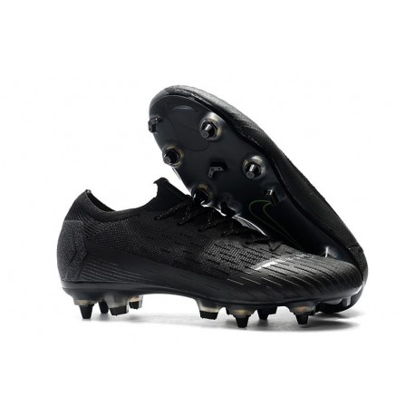 Nike Mercurial Vapor XII Elite Anti-Clog SG-Pro Tout Noir