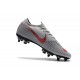 Nike Mercurial Vapor 12 SG-Pro AC Chaussure - Gris Rouge