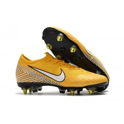 Nike Mercurial Vapor 12 SG-Pro AC Chaussure - Jaune Blanc