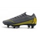 Nike Mercurial Vapor 12 SG-Pro AC Chaussure - Gris Jaune