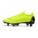 Nike Mercurial Vapor 12 SG-Pro AC Chaussure - Volt Noir