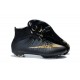 Crampon de Football Nouveaux Ronaldo Nike Mercurial Superfly FG Noir Or