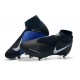 Nike Phantom Vision Elite DF SG-Pro AC Noir Bleu Argent