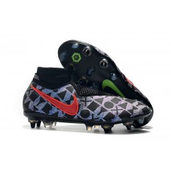 Neymar Nike Phantom Vision Elite DF SG-Pro AC Noir Argent Rouge