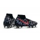 Neymar Nike Phantom Vision Elite DF SG-Pro AC Noir Argent Rouge