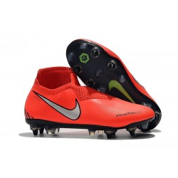 Nike Phantom Vision Elite DF SG-Pro AC Rouge Argent