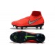 Nike Phantom Vision Elite DF SG-Pro AC Rouge Argent