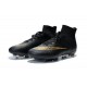 Crampon de Football Nouveaux Ronaldo Nike Mercurial Superfly FG Noir Or