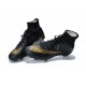 Crampon de Football Nouveaux Ronaldo Nike Mercurial Superfly FG Noir Or