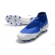 Nike Crampon Phantom VSN Elite DF FG - Bleu Blanc