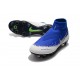 Nike Phantom Vision Elite DF SG-Pro AC Bleu Blanc Argent