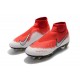 Nike Phantom Vision Elite DF SG-Pro AC Rouge Argent Blanc