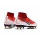 Nike Phantom Vision Elite DF SG-Pro AC Rouge Argent Blanc