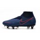 Nike Phantom Vision Elite DF SG-Pro AC Bleu Rouge