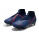 Nike Phantom Vision Elite DF SG-Pro AC Bleu Rouge