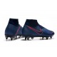 Nike Phantom Vision Elite DF SG-Pro AC Bleu Rouge