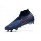 Nike Phantom Vision Elite DF SG-Pro AC Bleu Rouge