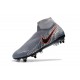 Nike Phantom Vision Elite DF SG-Pro AC Gris Rouge