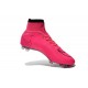 Crampon de Football Nouveaux Ronaldo Nike Mercurial Superfly FG Rose