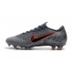 Crampons Nike Mercurial Vapor 12 Elite FG ACC Gris Noir