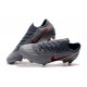 Crampons Nike Mercurial Vapor 12 Elite FG ACC Gris Noir