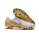 Crampons Nike Mercurial Vapor 12 Elite FG ACC Blanc Or