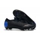 Crampons Nike Mercurial Vapor 12 Elite FG ACC Noir Bleu Orange