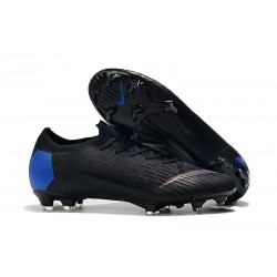 Crampons Nike Mercurial Vapor 12 Elite FG ACC Noir Bleu Orange