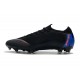 Crampons Nike Mercurial Vapor 12 Elite FG ACC Noir Bleu Orange