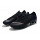 Crampons Nike Mercurial Vapor 12 Elite FG ACC Noir Bleu Orange