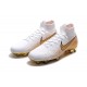 Nike Mercurial Superfly 6 Elite FG Crampons de Foot - Blanc Or