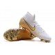 Nike Mercurial Superfly 6 Elite FG Crampons de Foot - Blanc Or