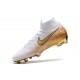 Nike Mercurial Superfly 6 Elite FG Crampons de Foot - Blanc Or