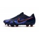 Nike Nouvelles Crampon Phantom Venom Elite FG Obsidienne Bleu Noir