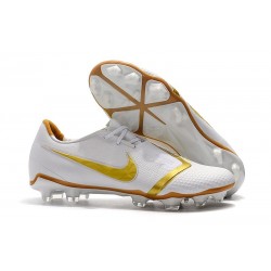 Nike Nouvelles Crampon Phantom Venom Elite FG Blanc Or