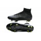 Crampon de Football Nouveaux Ronaldo Nike Mercurial Superfly FG Tout Noir