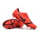 Nike Nouvelles Crampon Phantom Venom Elite FG Rouge Noir