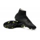 Crampon de Football Nouveaux Ronaldo Nike Mercurial Superfly FG Tout Noir