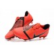 Nike Nouvelles Crampon Phantom Venom Elite FG Rouge Noir