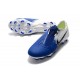 Nike Nouvelles Crampon Phantom Venom Elite FG Blanc Bleu