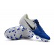 Nike Nouvelles Crampon Phantom Venom Elite FG Blanc Bleu