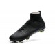 Crampon de Football Nouveaux Ronaldo Nike Mercurial Superfly FG Tout Noir