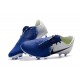 Nike Nouvelles Crampon Phantom Venom Elite FG Blanc Bleu