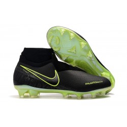 Chaussures de Foot Nike Phantom Vision Elite FG Noir Volt