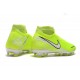 Chaussures de Foot Nike Phantom Vision Elite FG Volt Blanc